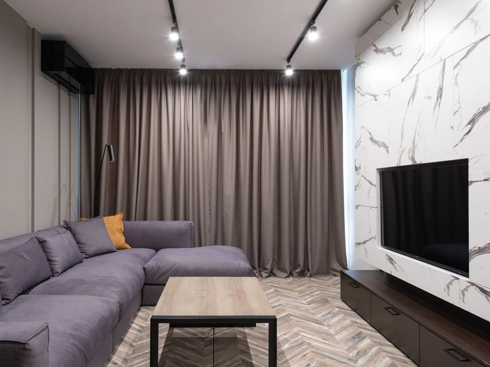 Remise à neuf d'un séjour — Vevey — après travaux