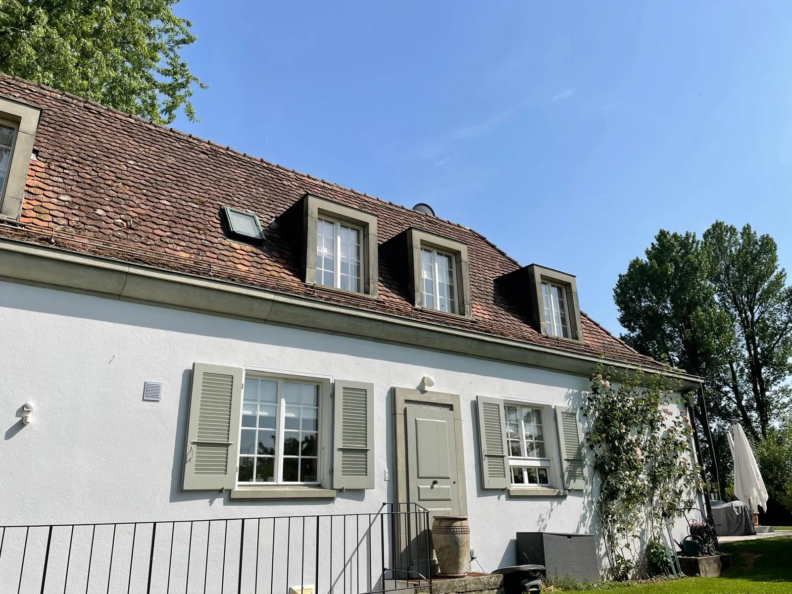 Rénovation de toiture à Jouxtens-Mézery, vue 1, avant travaux